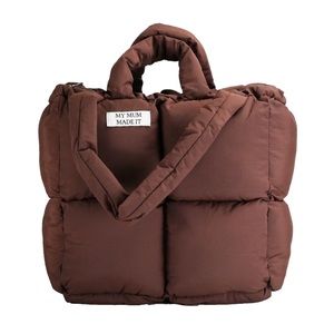 My Mum Made It Puffer Tote
